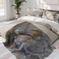 Morisot, Berthe - Woman at Her Toilette (1880) - Arctic Fleece Blanket