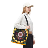 Obsidian Grandmothers Mandala - Tote Bag