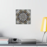 Memento Mori Mandala - Acrylic Block