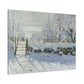 Monet, Claude - The Magpie (1868) - Canvas Block, unframed