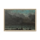 Courbet, Gustave - The Sea (1865) - Matte Canvas, Framed