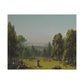 Gifford, Sanford Robinson - Sunday Morning in Camp  (1861) - Satin Posters