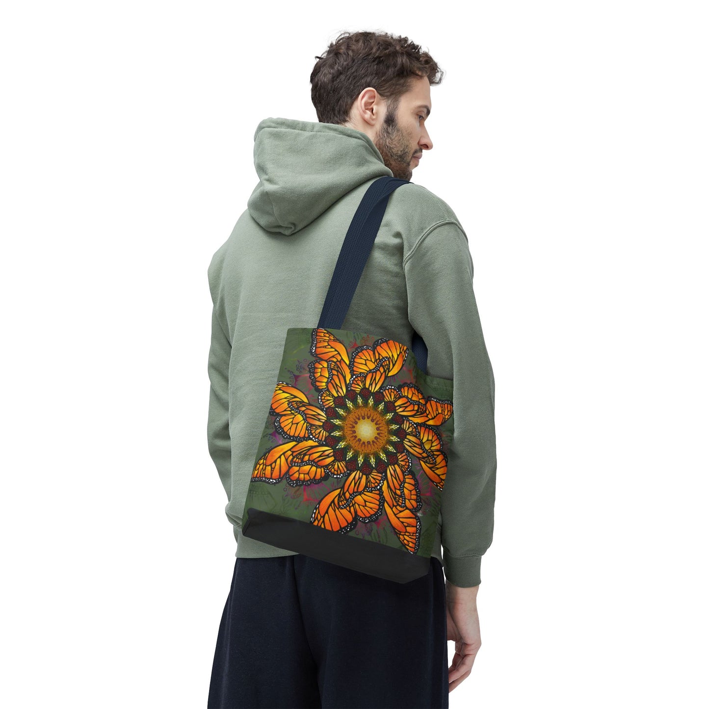 Pacio, Adam - Monarch Butterfly Mandala - Tote Bag