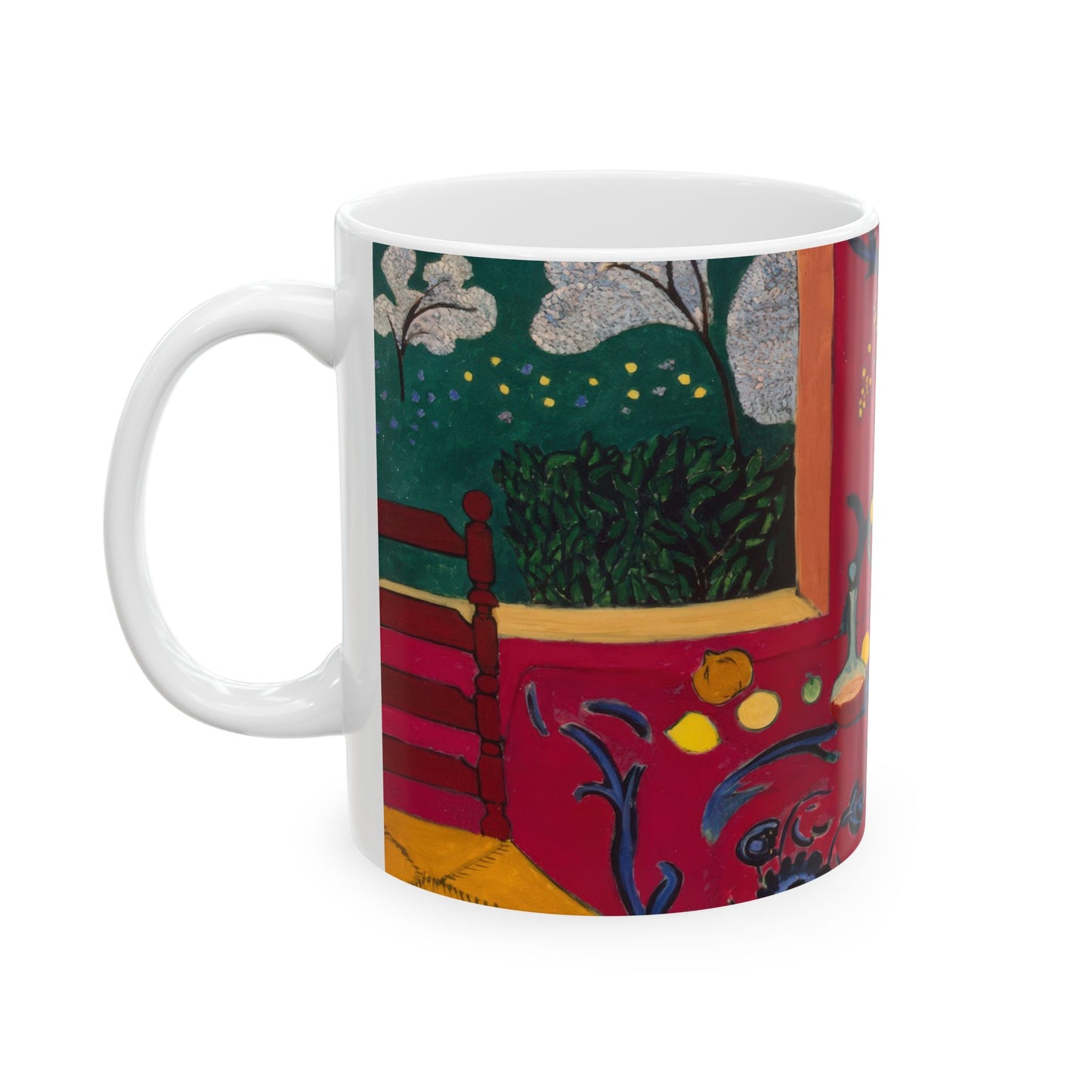Matisse, Henri - The Dessert Harmony in Red (1908) - Ceramic Mug