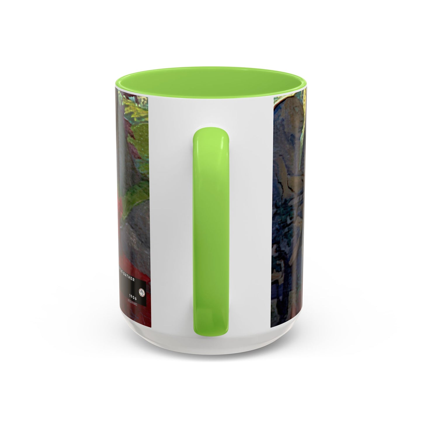 Ranson, Paul - The Lotus Bather (1906) - Colorful Accent Mugs