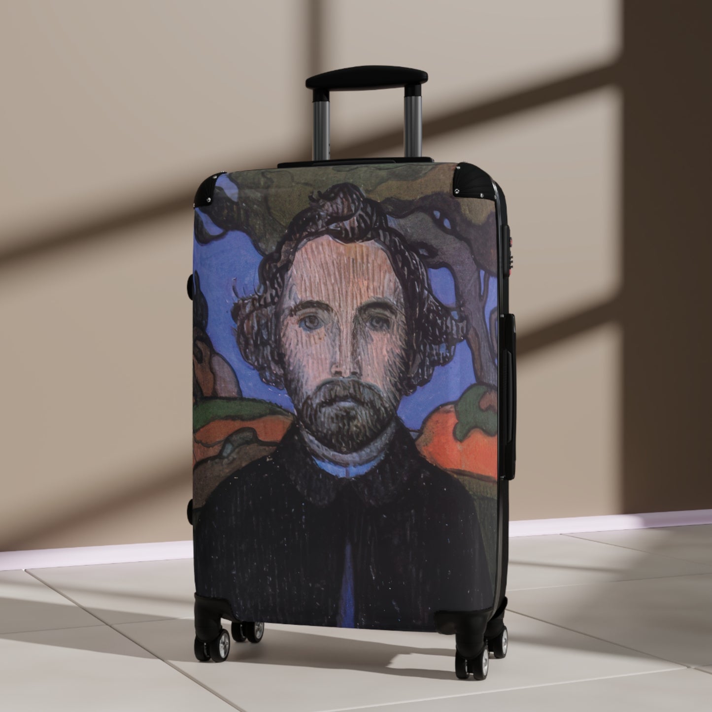 Filiger, Charles - Portrait of Emile Bernard (1893) - Suitcase
