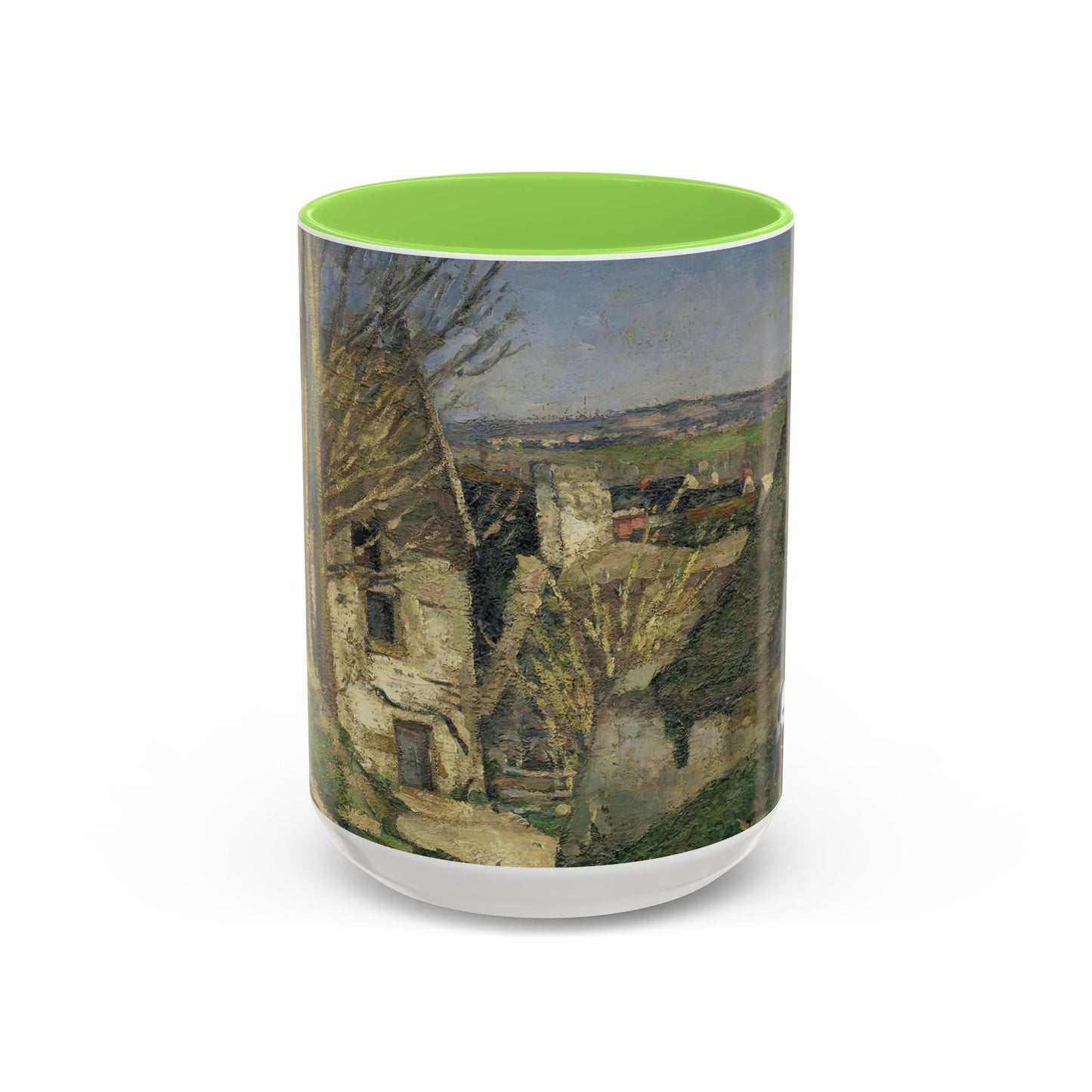 Cézanne, Paul - The House of the Hanged Man, Auvers-sur-Oise (1874) - Colorful Accent Mugs