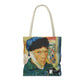 Van Gogh, Vincent - Self Portrait with Bandaged Ear (1889) - Tote Bag