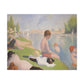 Seurat, Georges - Bathers at Asnières (1884) - Canvas Block, unframed