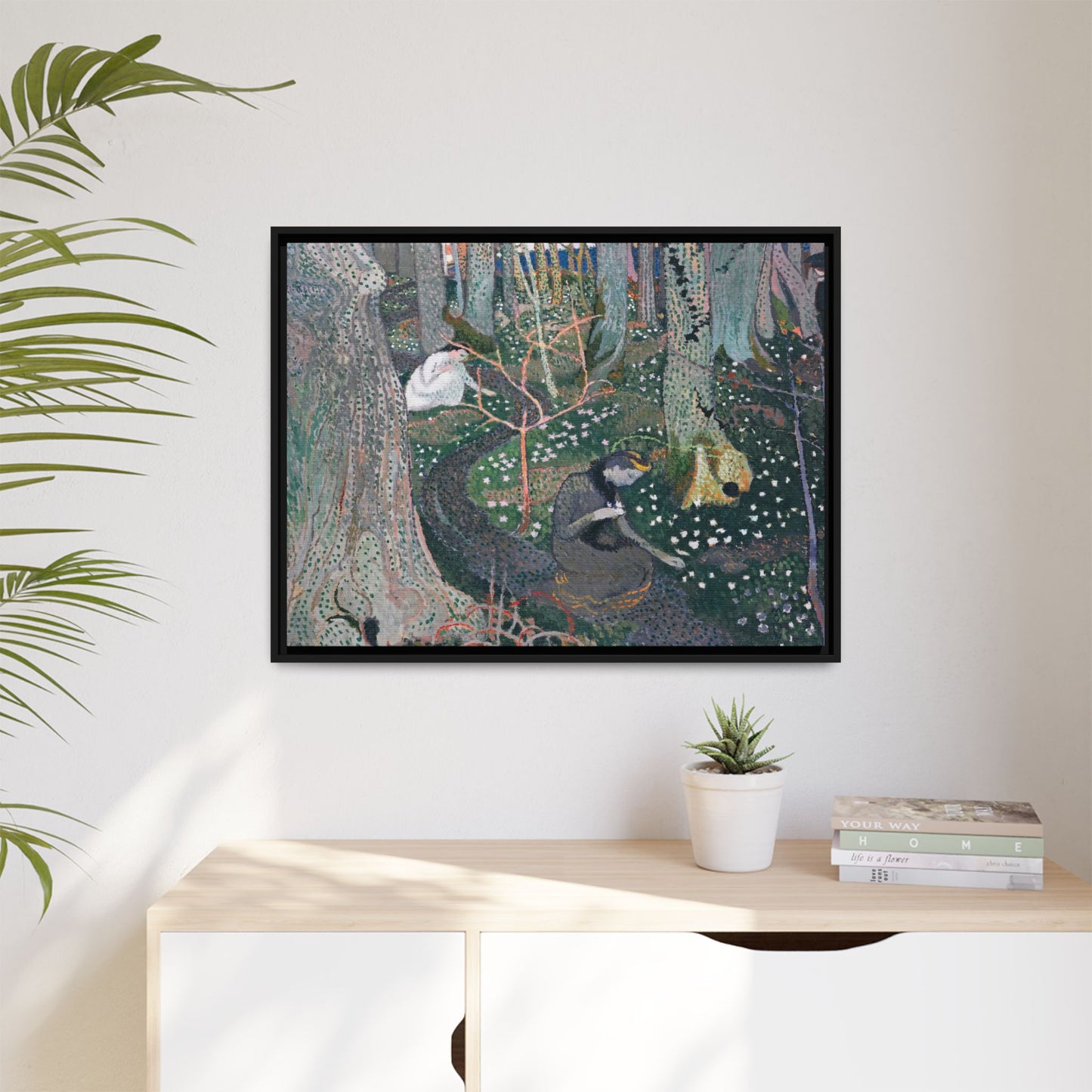 Denis, Maurice - April (1892) - Matte Canvas, Framed