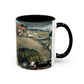 Cézanne, Paul - A Modern Olympia (1874) - Colorful Accent Mugs