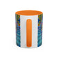 Pacio, Adam - Melek Taus Mandala - Colorful Accent Mugs