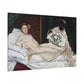 Manet, Édouard - Olympia (1870) - Canvas Block, unframed