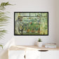 Morisot, Berthe - Eugene Manet on the Isle of Wight (1875) - Matte Canvas, Framed