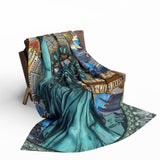 Liberty Mandala - Arctic Fleece Blanket