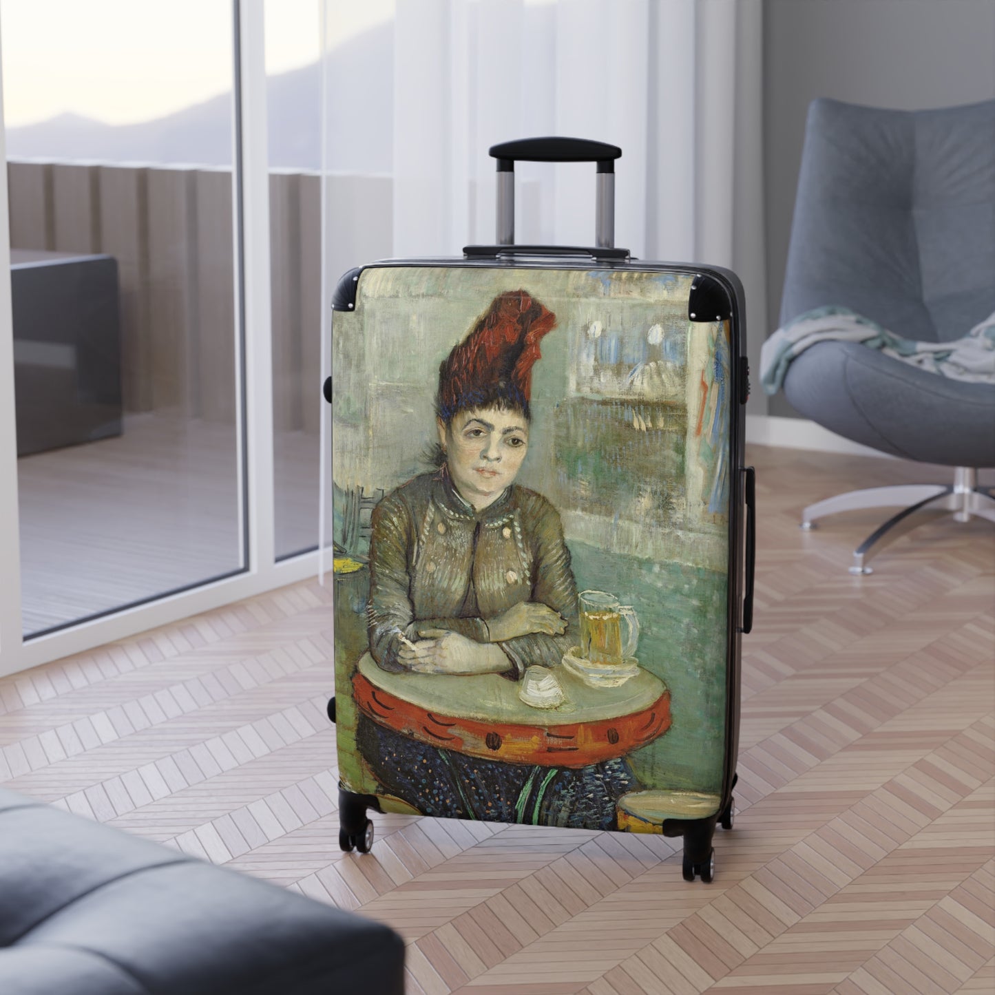 Van Gogh, Vincent - Agostina Segatori Sitting in the Café du Tambourin (1887) - Suitcase