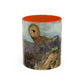 Redon, Odilon - The Cyclops (1914) - Colorful Accent Mugs