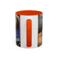 Filiger, Charles - The Recumbent Christ (1895) - Colorful Accent Mugs
