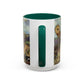 Redon, Odilon - The Cyclops (1914) - Colorful Accent Mugs