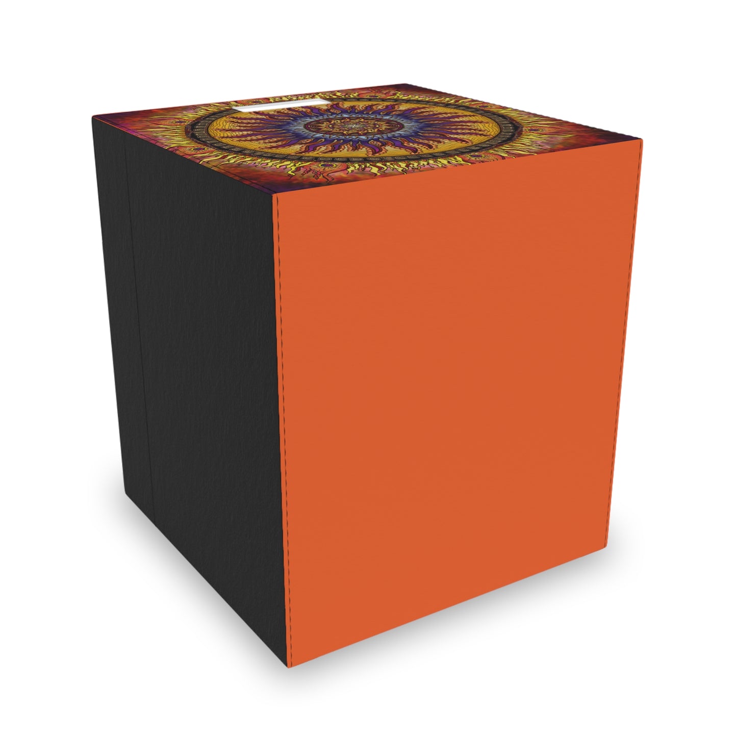 Solar Disc Mandala - Felt Storage Box