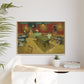Van Gogh, Vincent - The Night Cafe (1888) - Matte Canvas, Framed