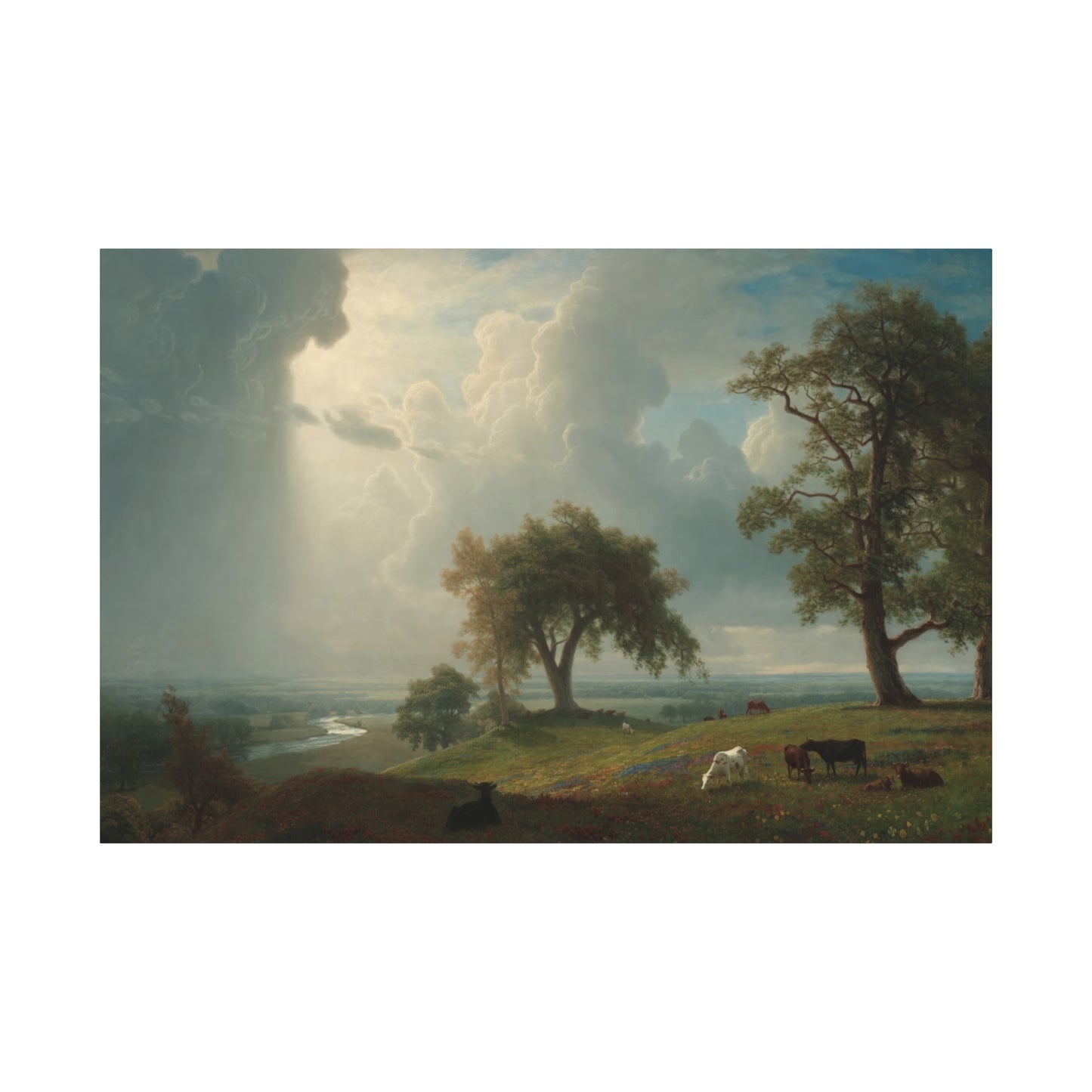 Bierstadt, Albert - California Spring (1875) - Canvas Block, unframed