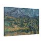 Cézanne, Paul - Mont Sainte-Victoire (1902) - Canvas Block, unframed