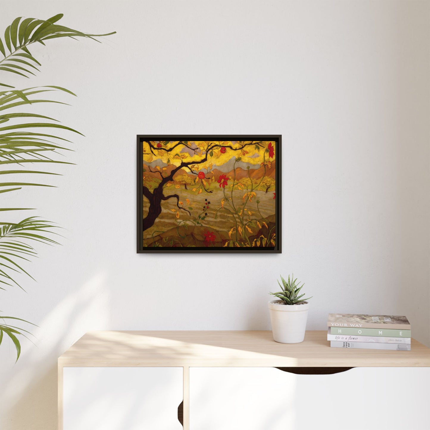Ranson, Paul - Apple Tree with Red Fruit (1902) - Matte Canvas, Framed