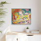 Matisse, Henri - The Joy of Life (1905) - Matte Canvas, Framed
