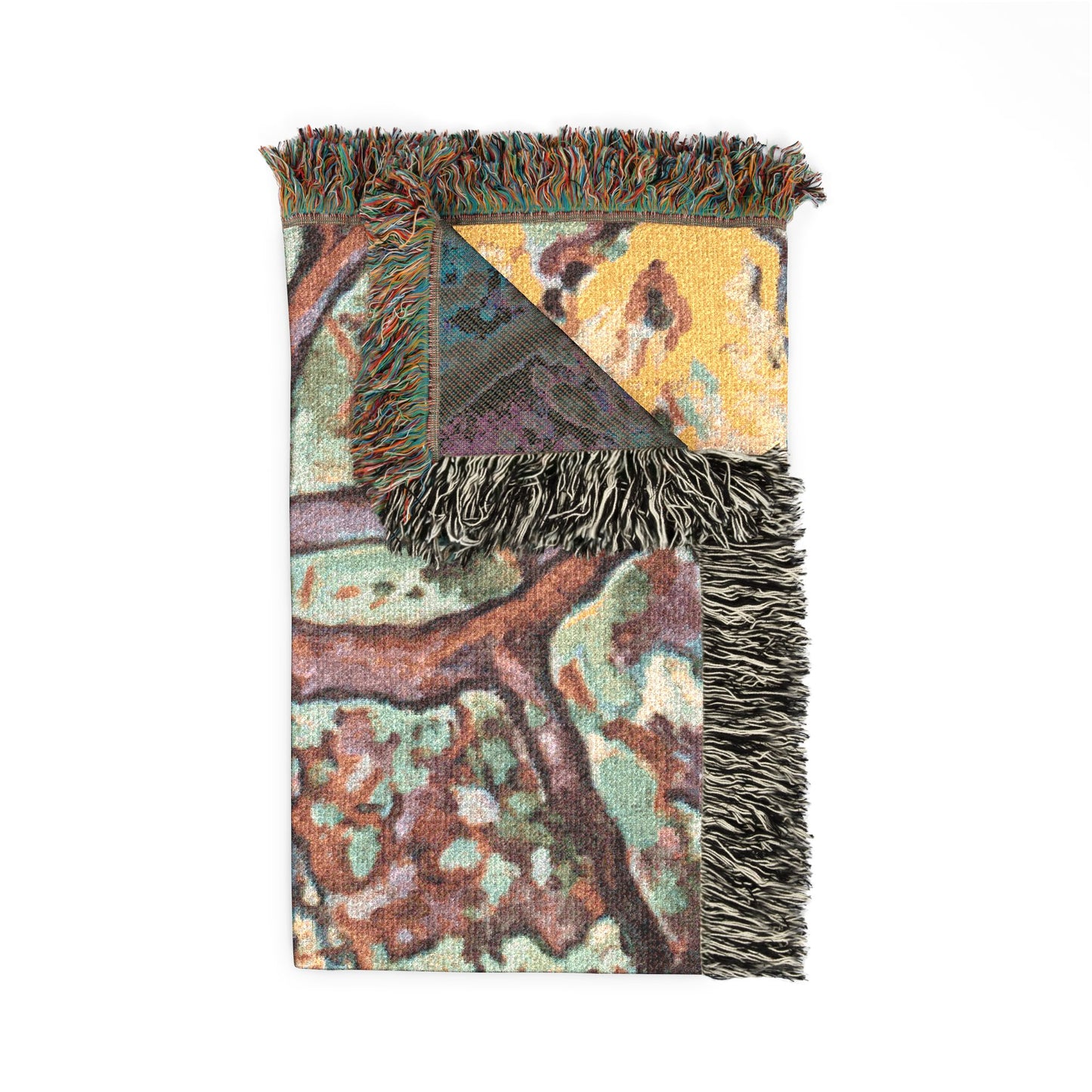 Braque, Georges - Olive Tree near L'Estaque (1906) - Woven Blanket