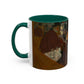 Toulouse-Lautrec, Henri - At the Moulin Rouge (1892) - Colorful Accent Mugs