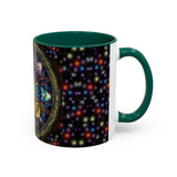 Mystic Jewel Mandala - Colorful Accent Mugs