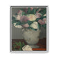 Manet, Édouard - Peonies (1864) - Matte Canvas, Framed
