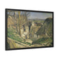 Cézanne, Paul - The House of the Hanged Man, Auvers-sur-Oise (1874) - Matte Canvas, Framed