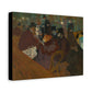 Lautrec, Henri - At the Moulin Rouge (1892) - Canvas Block, unframed