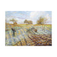 Pissarro, Camille - Hoarfrost (1873) - Canvas Block, unframed