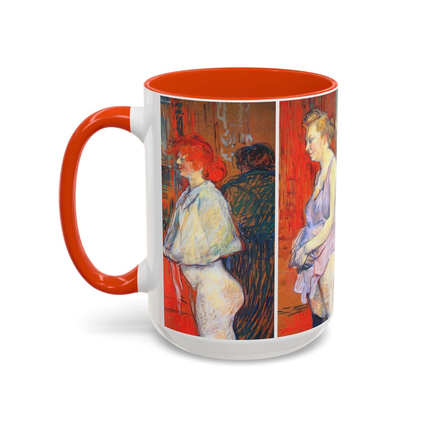 Toulouse-Lautrec, Henri - The Medical Inspection (1894) - Colorful Accent Mugs