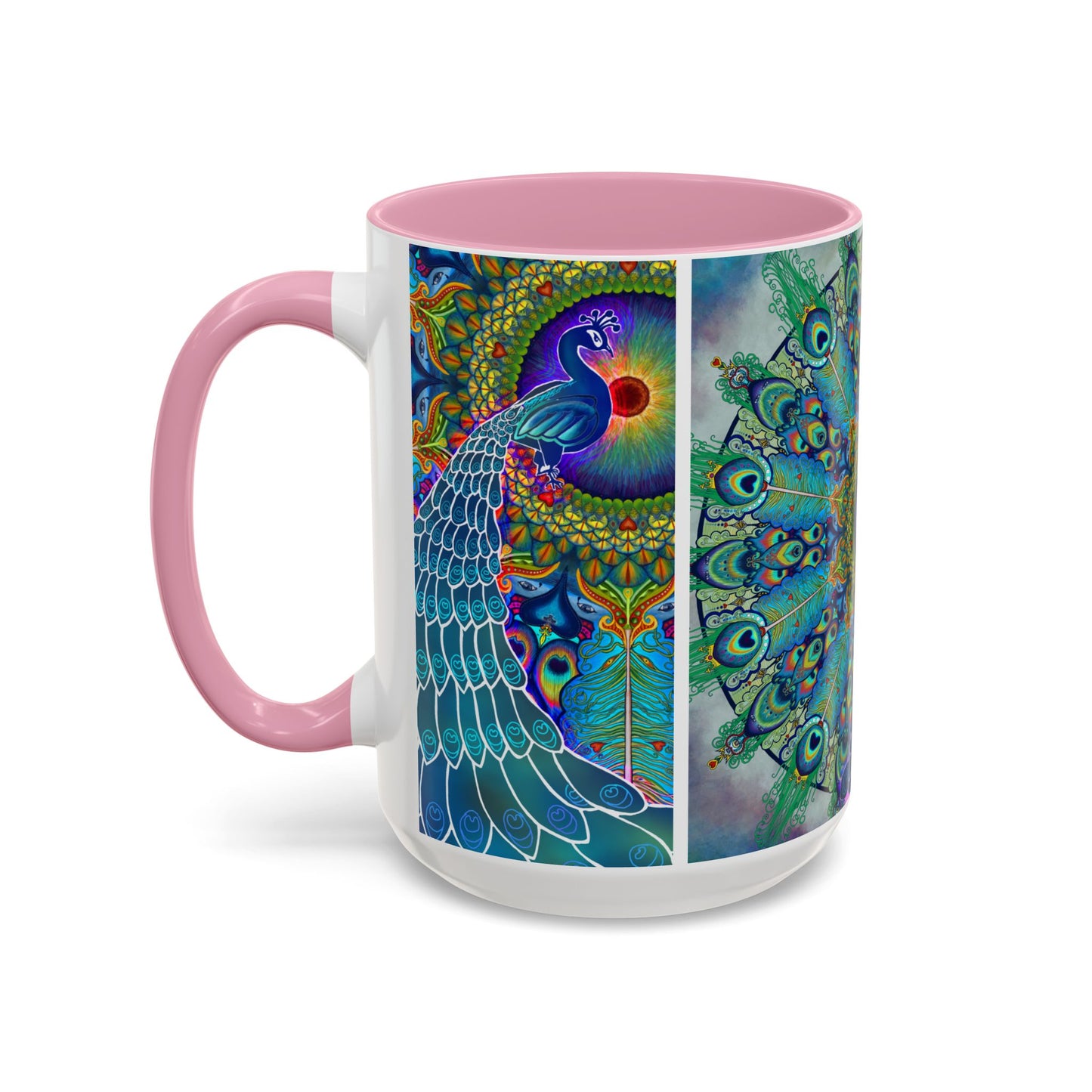 Pacio, Adam - Melek Taus Mandala - Colorful Accent Mugs