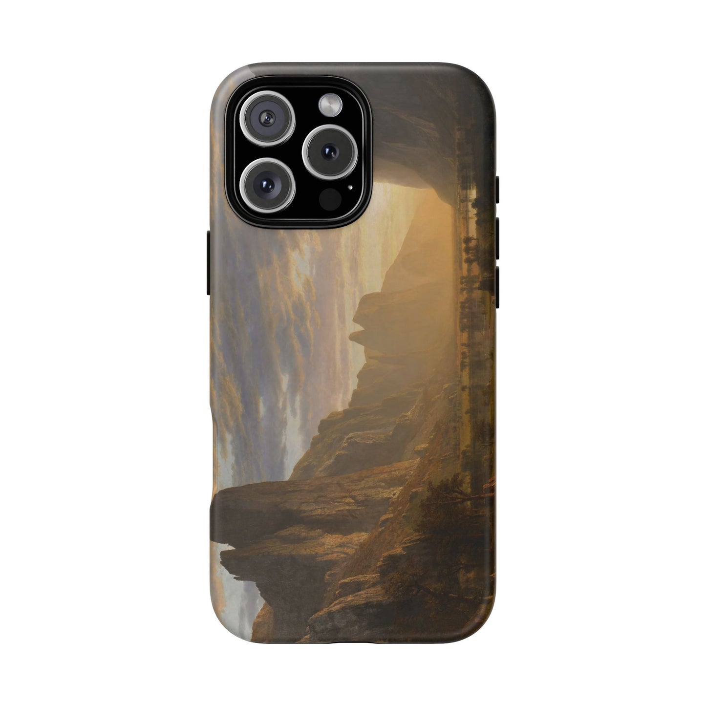 Bierstadt, Albert - Looking Down Yosemite Valley (1865) - Tough Phone Cases