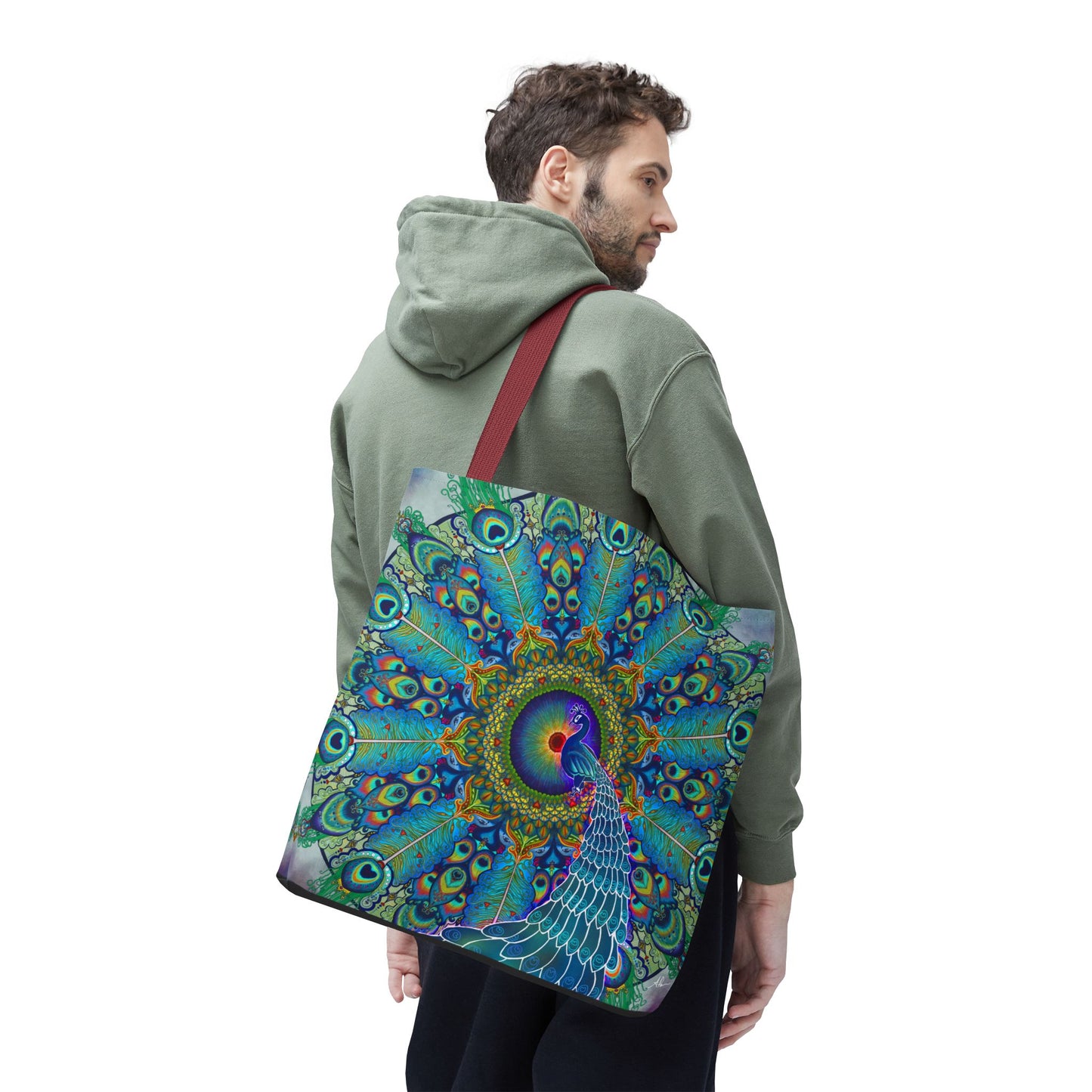 Pacio, Adam - Melek Taus Mandala - Tote Bag