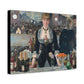 Manet, Édouard - A Bar at the Folies-Bergère (1880) - Canvas Block, unframed