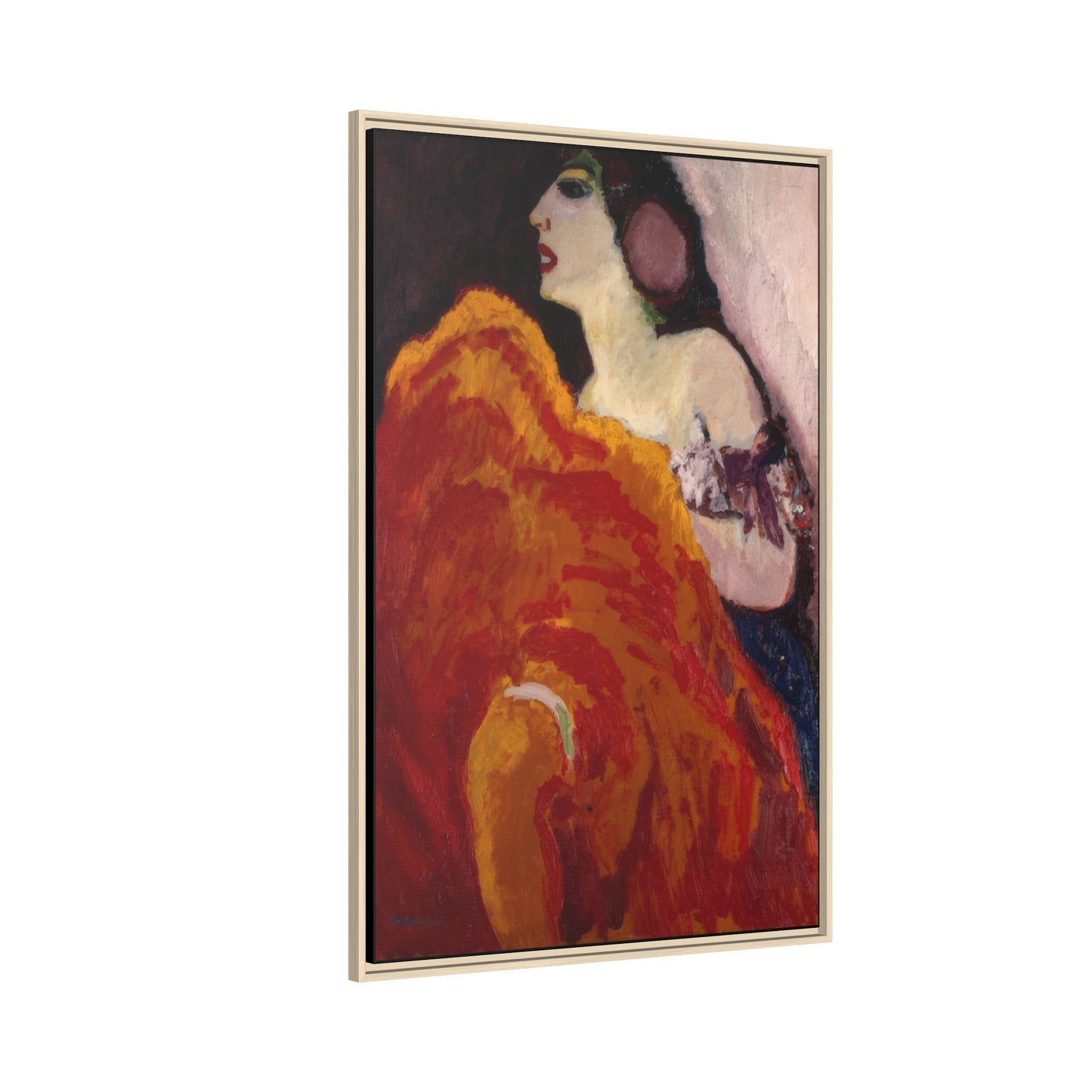 Van Dongen, Kees - The Red Dancer (1907) - Matte Canvas, Framed