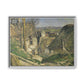 Cézanne, Paul - The House of the Hanged Man, Auvers-sur-Oise (1874) - Matte Canvas, Framed
