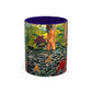 Ranson, Paul - The Lotus Bather (1906) - Colorful Accent Mugs