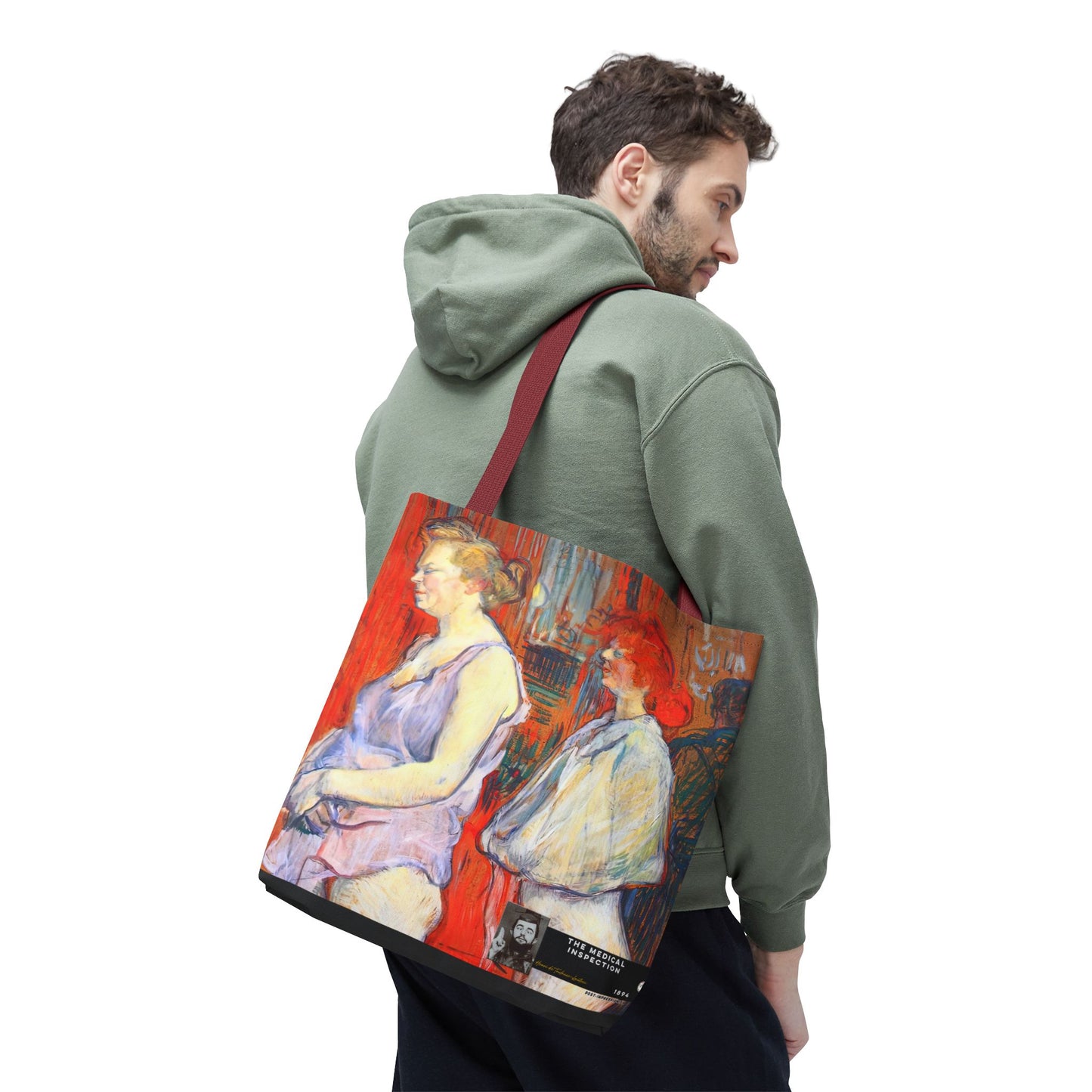 Toulouse-Lautrec, Henri - The Medical Inspection (1894) - Tote Bag