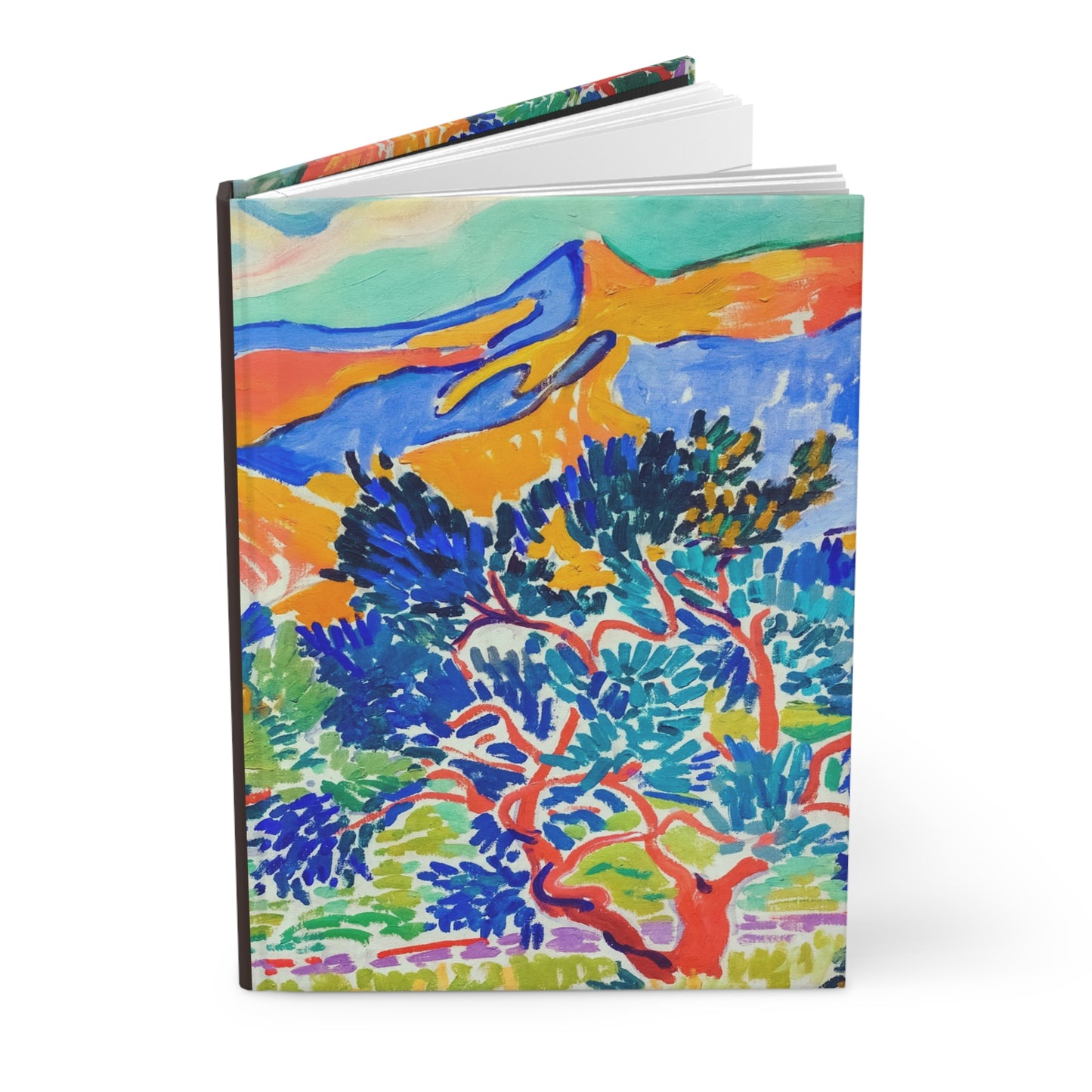Derain, André - Mountains at Collioure (1905) - Hardcover Journal Matte