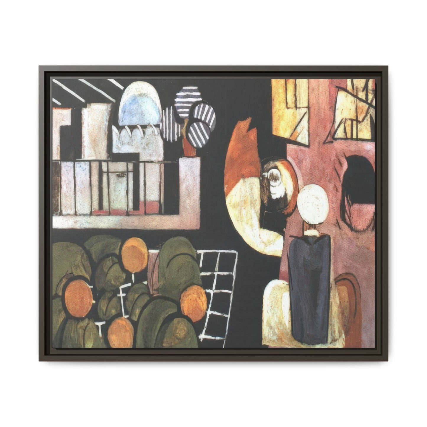 Matisse, Henri - The Moroccans (1916) - Matte Canvas, Framed