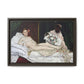 Manet, Édouard - Olympia (1870) - Matte Canvas, Framed