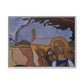 Filiger, Charles - Virgin and Two Angels (1895) - Matte Canvas, Framed