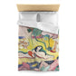 Matisse, Henri - The Joy of Life (1905) - Microfiber Duvet Cover